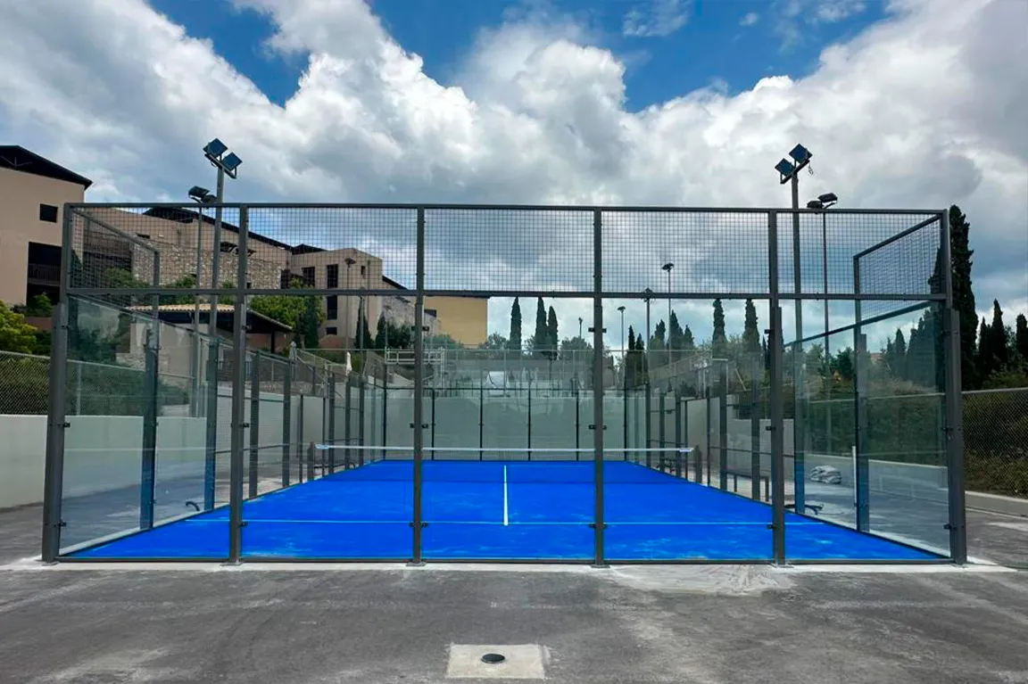 Club padel court in Costa Navarino